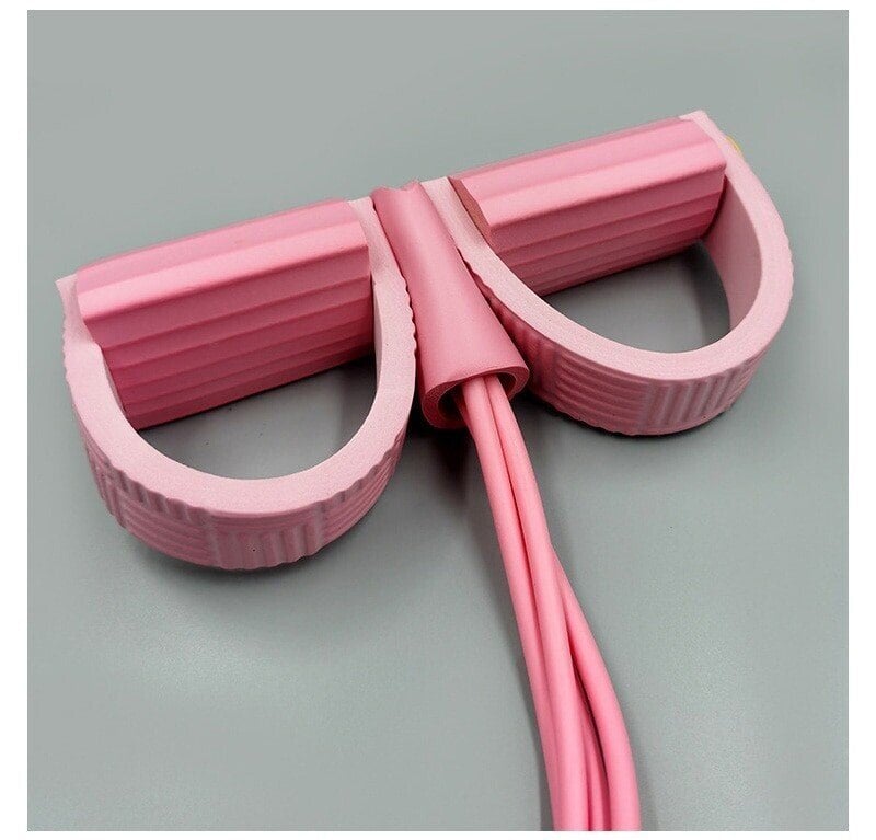 21 Fitnessmotståndsband - 4 Rörpedaler Fotledsavdragare