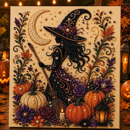 👻🎃3D Pearl Art Halloween DIY Kit – Spooky Diamond Painting, All-in-One Supplies