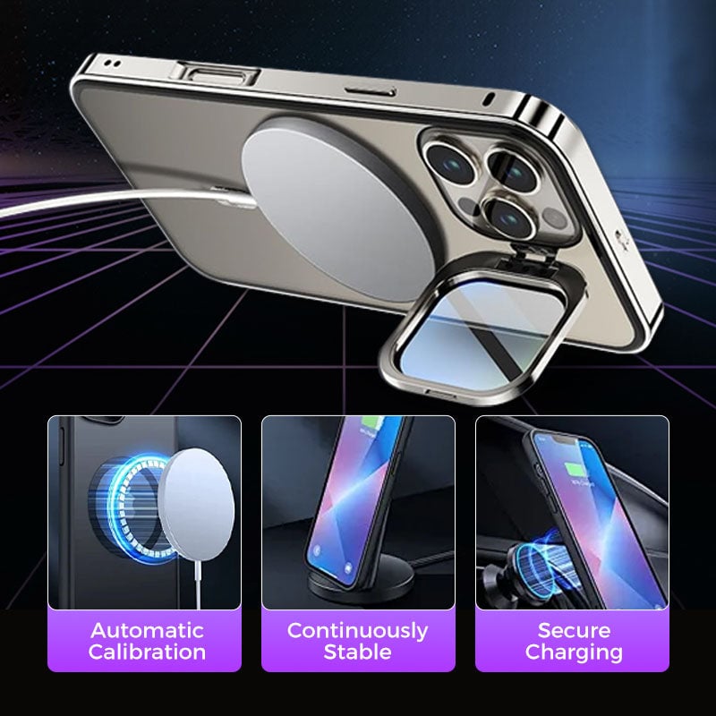 Dubbelt stativfodral för iPhone