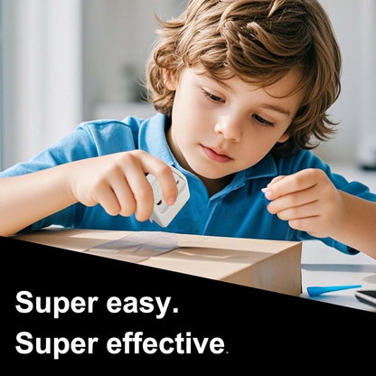 💥Magnetisk infällbar lådskärare - Säkerhetslås-universalkniv med inbyggd magnet för enkel förvaring och snabb åtkomst