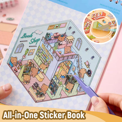 🌟Kreativitet möter lek🎨 Handgjorda klistermärken med stresslindrande motiv (Gratis pincett)