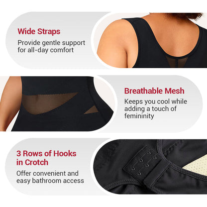 💥49% RABATT SLUTAR SNART💥Lättviktig yogabody i mesh för kvinnor