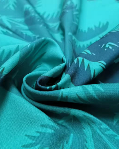 Hawaiianska strand korta ärmar