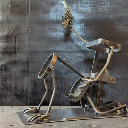 Skull Coke och vinflaskställ