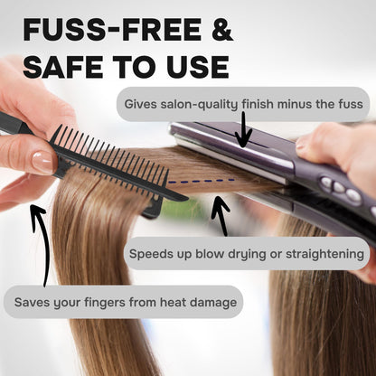 🎁 Hårkam för uträtning av hår