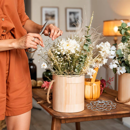 🌸Organiserare i rostfritt stål med blommönster♻️