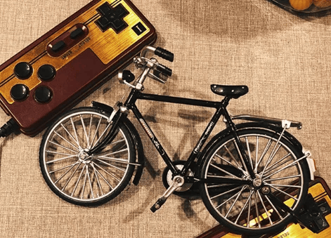 DIY Cykelmodellbyggsats - Detaljerad Skalmodell med Verktyg för Byggande och Utställning 🚴‍♂️🎁