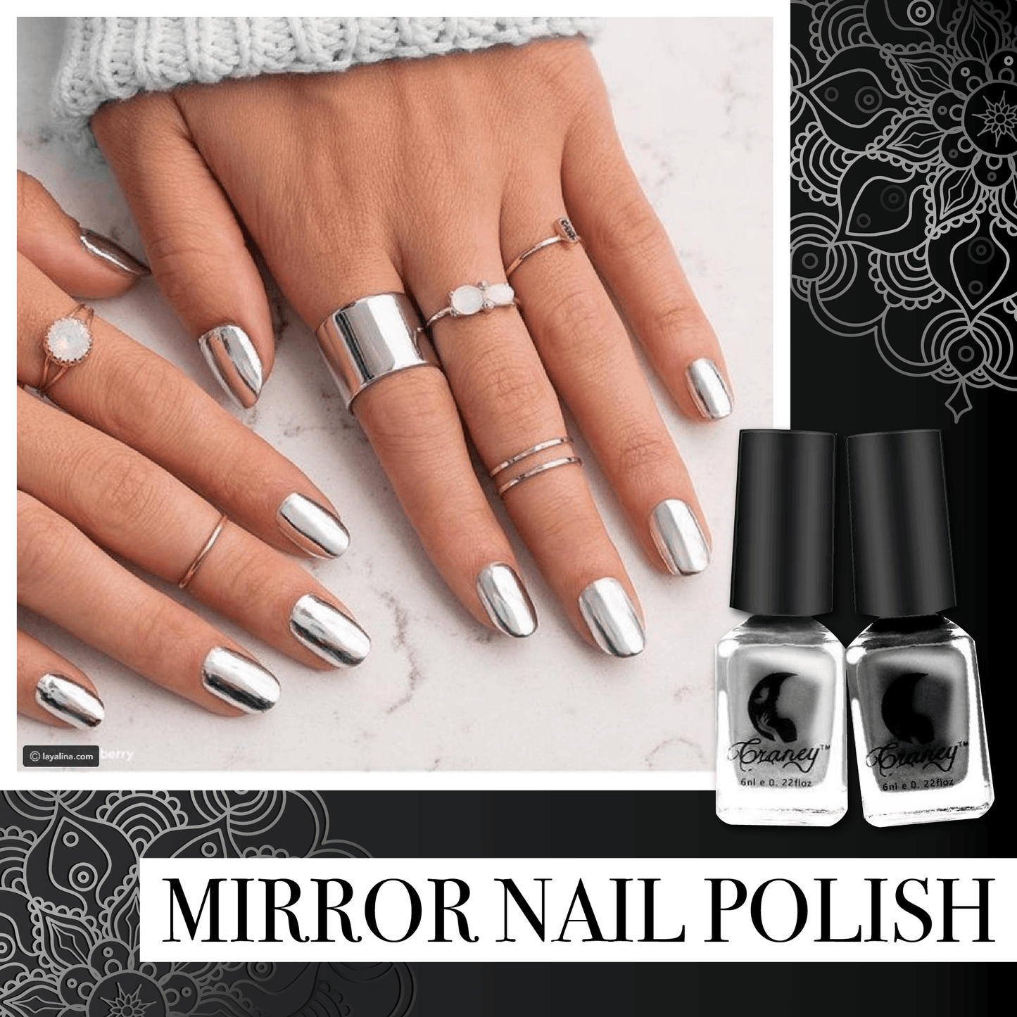 💎Spegel nagellack💅🏻✨