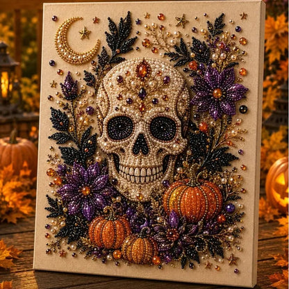 👻🎃3D Pearl Art Halloween DIY Kit – Spooky Diamond Painting, All-in-One Supplies