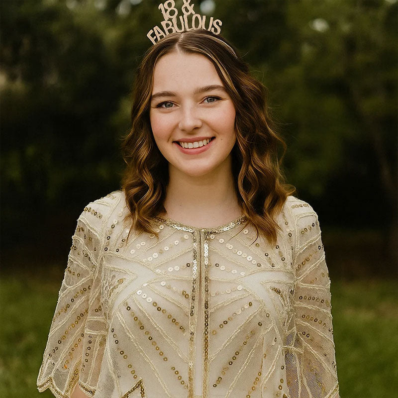 🎀2025 Nyinkommet✨Festlig spetshalsduk med paljetter