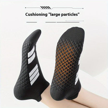 🧦Unisex No-Show-strumpor – Halkfria, andningsbara och perfekta för sport