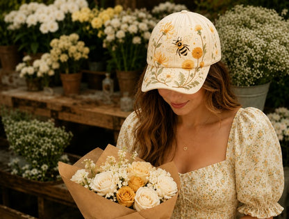 🌸🌿 Garden Morning Cap🔥