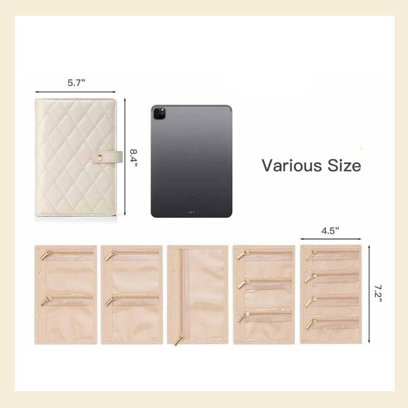 Vikbar smyckesorganisator/Foldable jewelry organizer