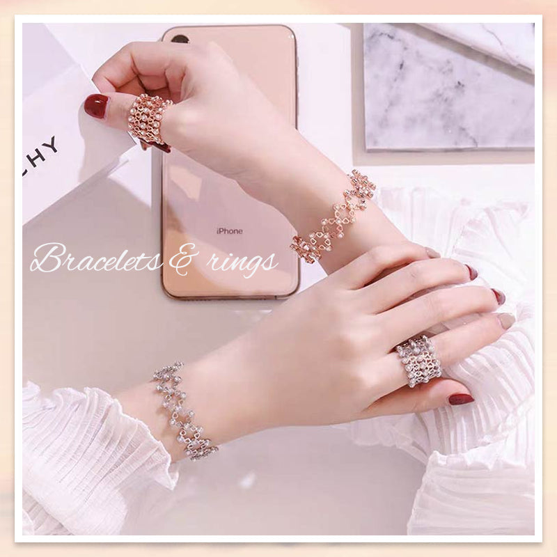 2 i 1 Justerbar magnetisk terapi transformerande armband ring