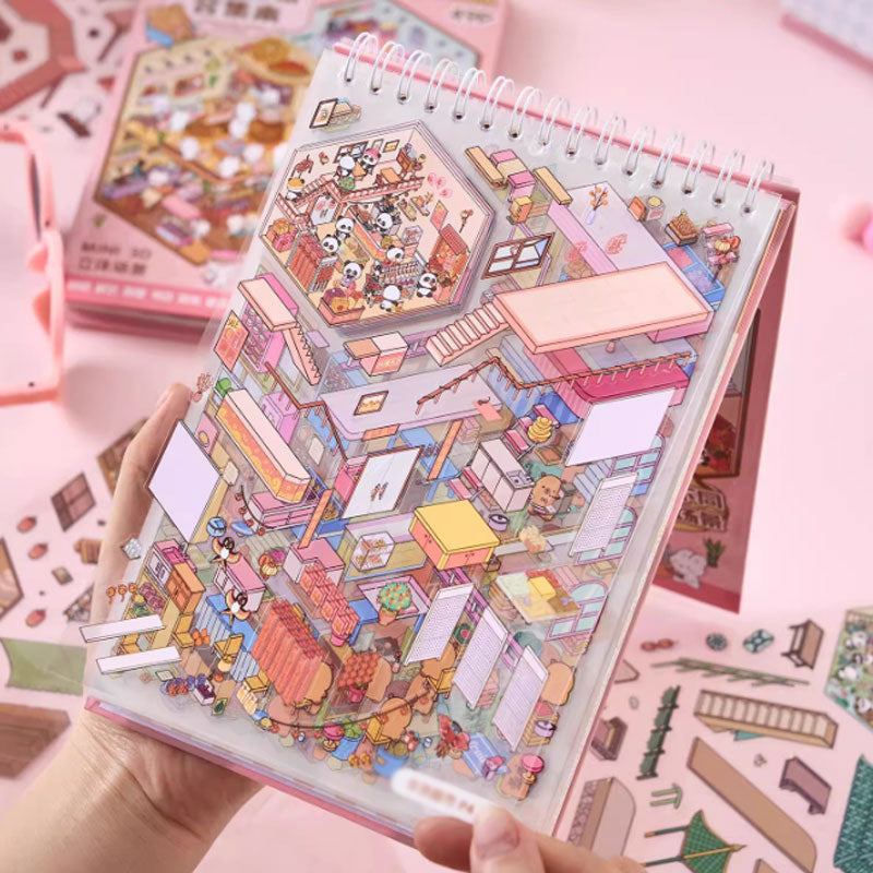 🌟Kreativitet möter lek🎨 Handgjorda klistermärken med stresslindrande motiv (Gratis pincett)