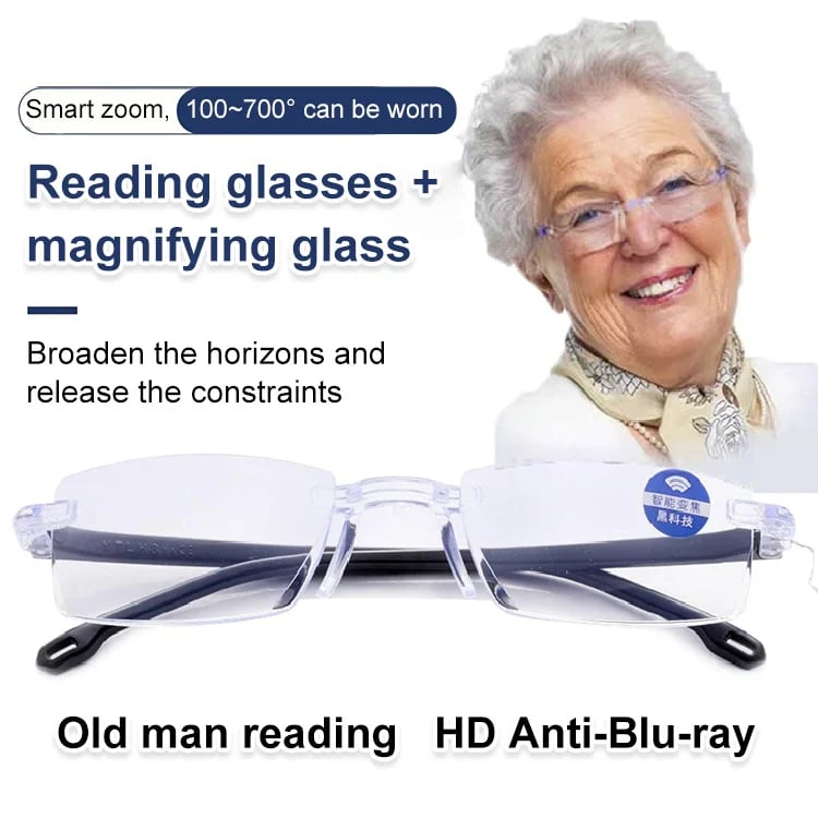 💥BEGRÄNSAD REA ⏰️Autozoom läsglasögon