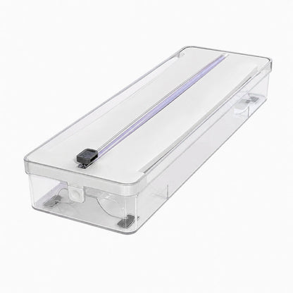 Kitchen Aluminum Foil Paper Plastic Wrap Storage Cutting Box 🍳 – fairyja
