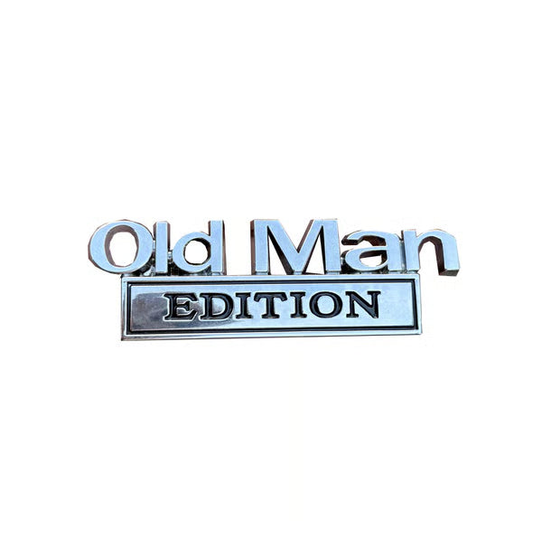 🔥Sommerudsalg 2026 - 🚗 Old Man/Lady Edition bilemblem🔥
