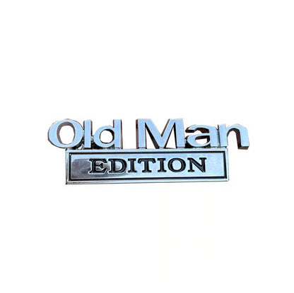 🔥Sommerudsalg 2026 - 🚗 Old Man/Lady Edition bilemblem🔥