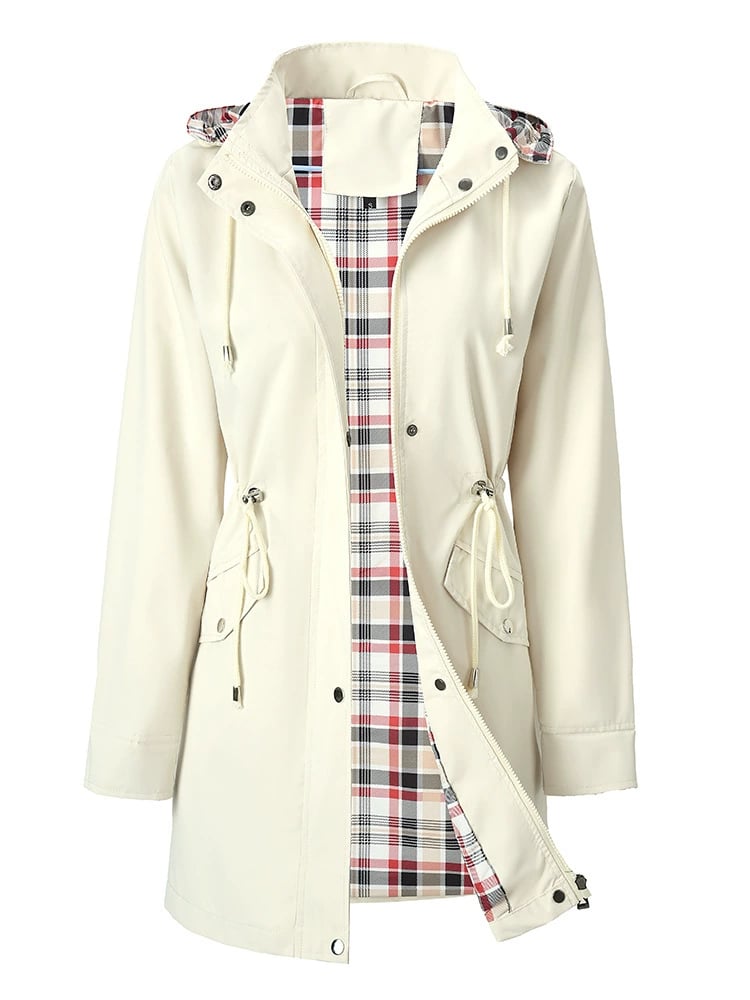 🧥💦Damechic. Let. Vandtæt jakke🍃 - Slip stil og holdbarhed løs i enhver storm