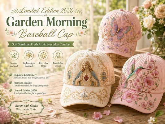 🌸🌿 Garden Morning Cap🔥