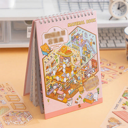 🌟Kreativitet möter lek🎨 Handgjorda klistermärken med stresslindrande motiv (Gratis pincett)