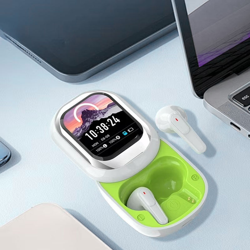 🎧Slide-Touch Bluetooth-headset med AI-översättning