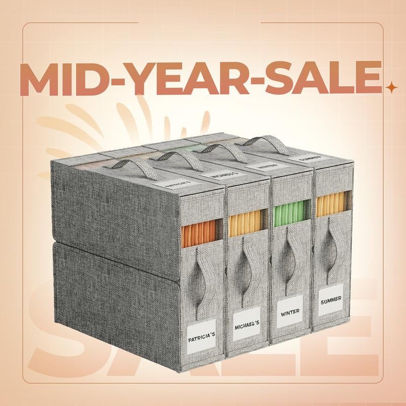 Multifunktionella förvaringspåsar Dammtät förvaringslåda för sängkläder, täcken och filtar