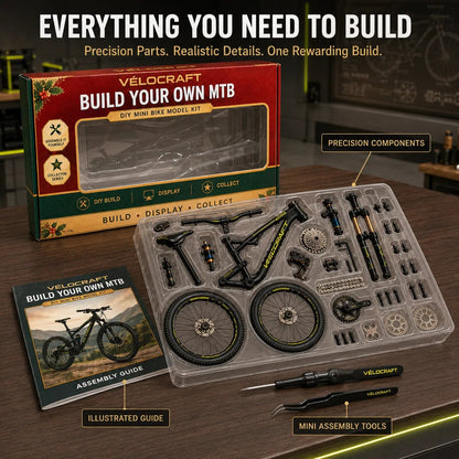 🚲Gør-det-selv-modelkit til mountainbike – Byg, udstil og saml