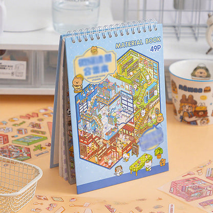 🌟Kreativitet möter lek🎨 Handgjorda klistermärken med stresslindrande motiv (Gratis pincett)