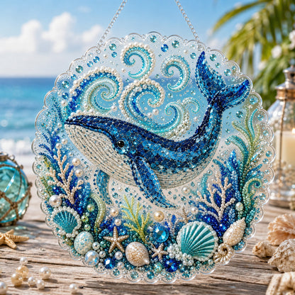 🔥 🌊✨Ocean Pearl Art DIY Hanging Ornament Kit