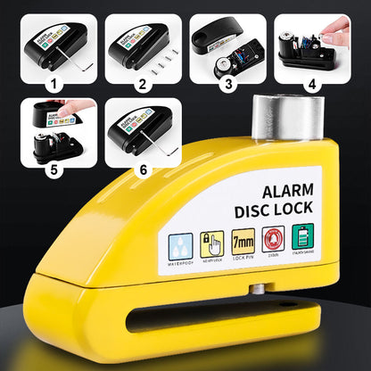 🔒 Motorcycle Anti-theft Alarm Disc Lock 🏍️The Ultimate Anti-Theft Lock – taechrixy
