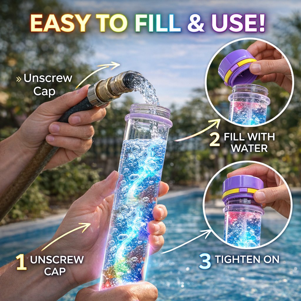 🌈 LED-vandpistol med strålende regnbue | Sommermorskab, der sprudler som ved et trylleslag!