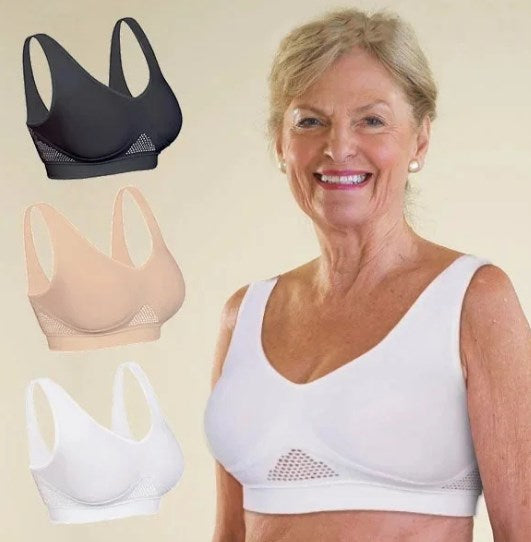 😍KÖP 1 FÅ 1 GRATIS🔥Stor rea 49% rabatt🔥Andningsbar Cool Liftup Air-bh😀