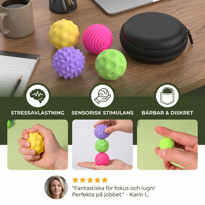 Magnetiska Silikonkulor – Sensorisk Fidgetleksak för Stressavlastning och Avslappning