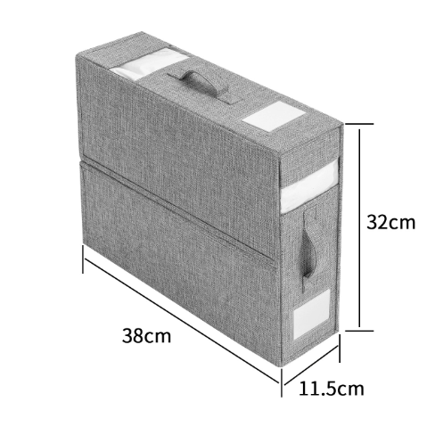 Multifunktionella förvaringspåsar Dammtät förvaringslåda för sängkläder, täcken och filtar