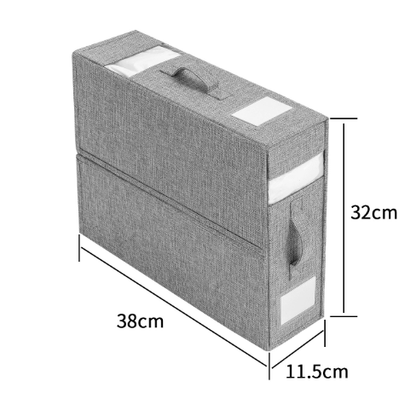 Multifunktionella förvaringspåsar Dammtät förvaringslåda för sängkläder, täcken och filtar