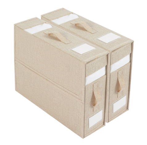 Multifunktionella förvaringspåsar Dammtät förvaringslåda för sängkläder, täcken och filtar