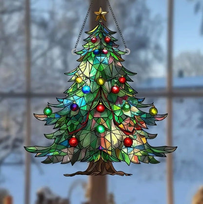 🎄🌈Julgranssolfångare (2D akryl)