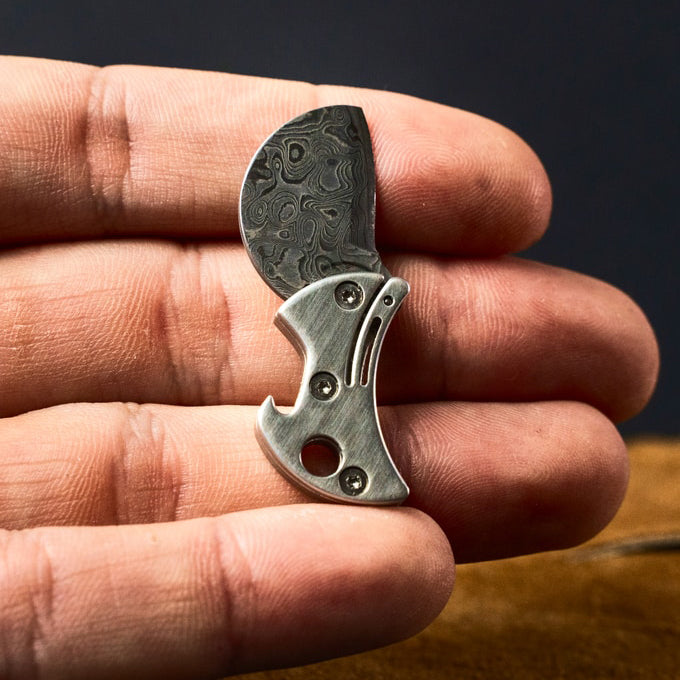 Mini Titanium Kompakt Flaskeåbner & EDC Kutter