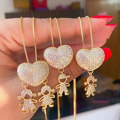 💖Kärlek och mina barn. - Mors kärlekshalsband🎁