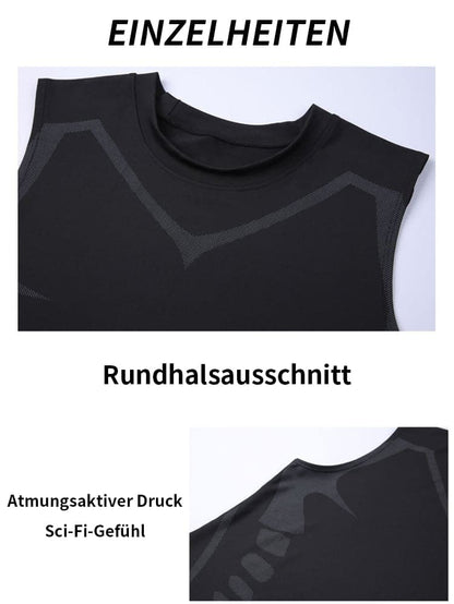 🔥Ionic Shaping Vest – Kompression og afkøling – Figurformende og ærmeløs – Usynlig under tøjet