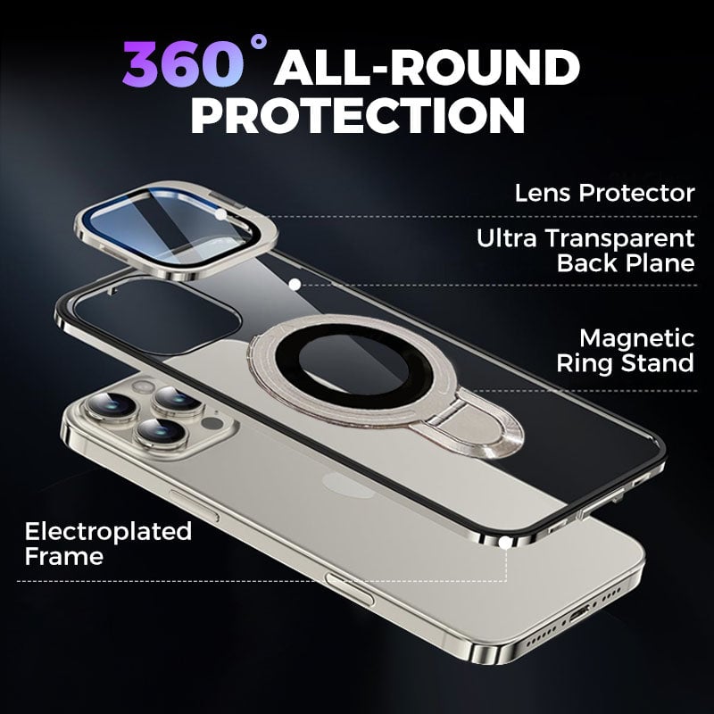 Dubbelt stativfodral för iPhone