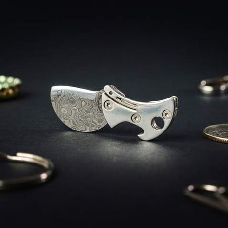 Mini Titanium Kompakt Flaskeåbner & EDC Kutter