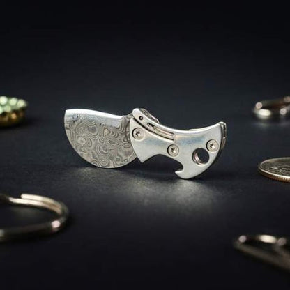 Mini Titanium Kompakt Flaskeåbner & EDC Kutter
