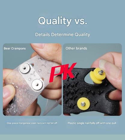 Manganstålspikar Halkfria skoskydd