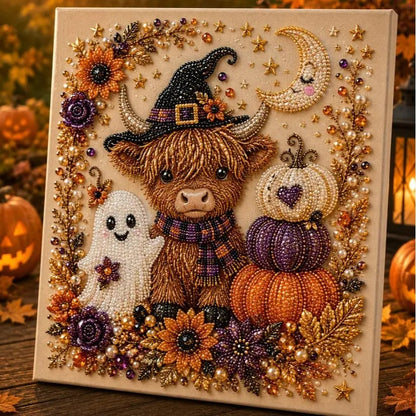 👻🎃3D Pearl Art Halloween DIY Kit – Spooky Diamond Painting, All-in-One Supplies