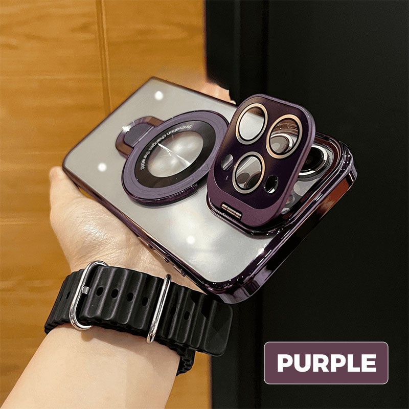 Dubbelt stativfodral för iPhone