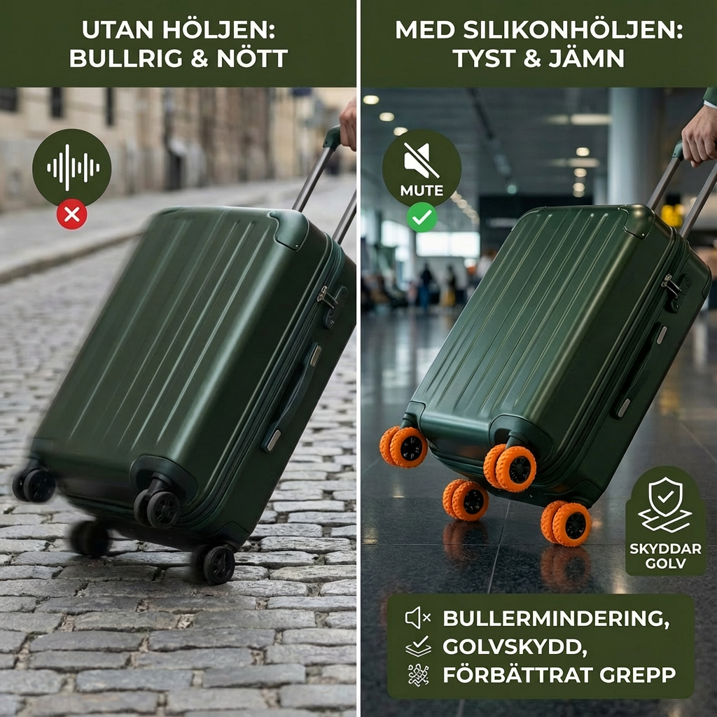 Rulleovertræk til kuffert
