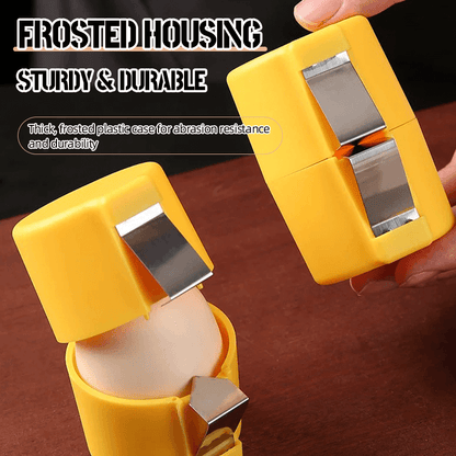 🎊Äggöppnare i rostfritt stål – Knäck, skär och separera ägg enkelt🍳